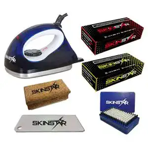 Skiwachs set skinstar starter ski wachs set wachsbuegeleisen 1