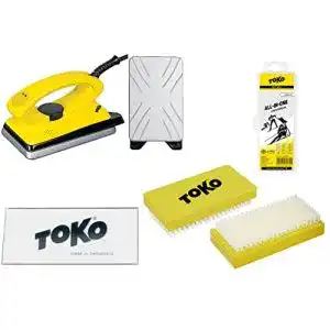 Skiwachs set toko 4 teiliges skiwax set mit wax buegeleisen