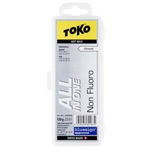 Cera de esqui Toko All-in-one Hot Wax, cinza, tamanho único