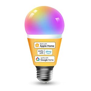 Lampe pour maison intelligente, l'ampoule WiFi Refoss prend en charge HomeKit