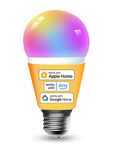 Smart Home Lampe Refoss WLAN Glühbirne unterstützt HomeKit