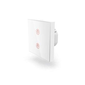 Interruptor de luz inteligente para casa Interruptor de luz sensível ao toque Hama Wi-Fi