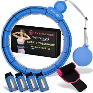 Smart hula hoop wellrelaxx smart hula hoop leise bis 113cm umfang