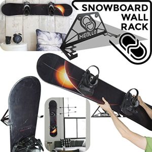 Snowboard-Wandhalterung MEOLLO Wandhalterung (100% Stahl) - snowboard wandhalterung meollo wandhalterung 100 stahl