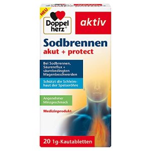 Heartburn tablets Doppelherz heartburn acute + protect