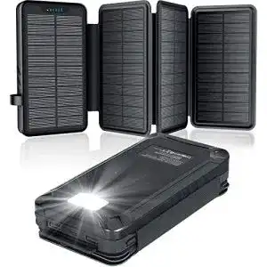 Solar powerbank elzle solar powerbank 26 800mah ladegeraet