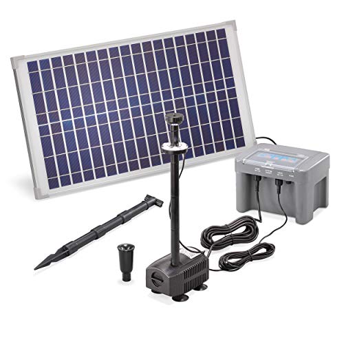 Solar-Springbrunnen Esotec Solar Teichpumpe Professional