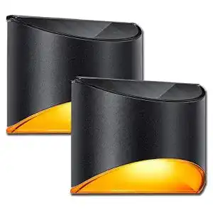 Solar wandleuchte leidrail solarleuchten fuer aussen wandleuchte