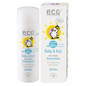 Solkrem Baby Eco Cosmetics Baby Solkrem SPF50+ nøytral