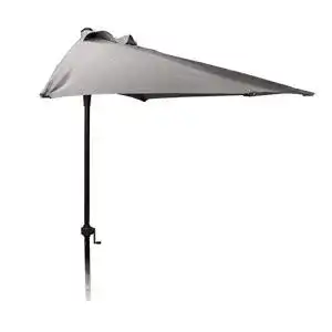 Sonnenschirm 250 cm spetebo halbrunder wand sonnenschirm