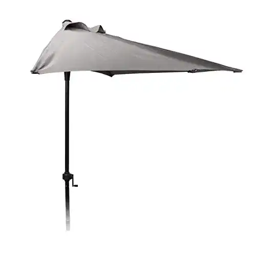 Halbrunder Wandsonnenschirm 250 cm von Spetebo für den Balkon