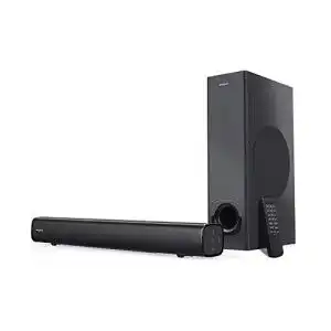 Soundbar fuer tv geraete creative stage 2 1 kanal soundbar