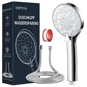 Sparduschkopf dothnix wassersparend mit schlauch 2m