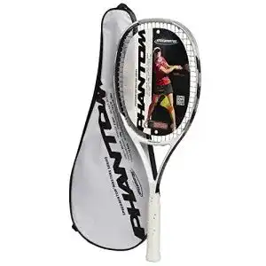 Speedminton set speedminton racket phantom weiss schwarz silber