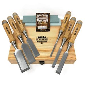 Set di scalpelli HOLZWURM Set di scalpelli professionali per legno