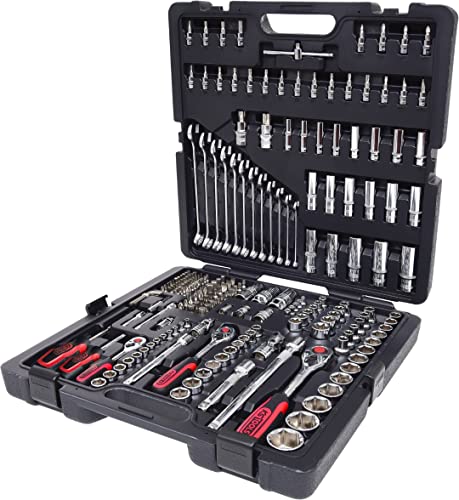 Steckschlüssel-Sets KS Tools 918.0216 1/4″+3/8″+1/2″ CHROMEplus