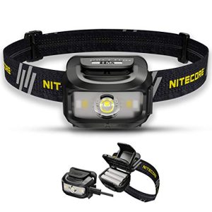 Lampe frontale LED Nitecore NU35 rechargeable, double alimentation