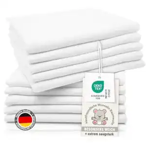 Stoffwindeln zollner 10er set musselin spucktuecher aus baumwolle