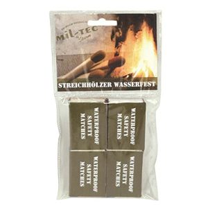 Sturmstreichhölzer Mil-Tec STREICHHÖLZER WASSERFEST 4 Pack