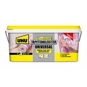 Tapetenkleister uhu fix fertig kleister universal fertigkleister