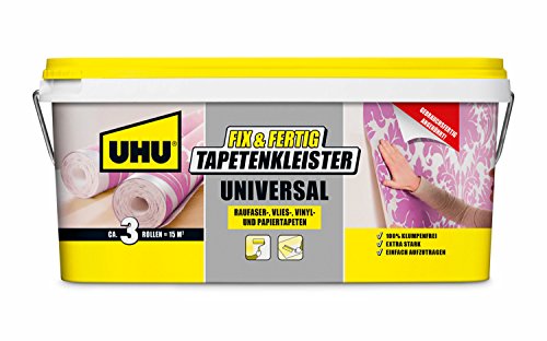 Tapetenkleister UHU Fix & Fertig Kleister Universal, Fertigkleister