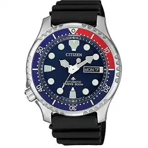 Taucheruhren citizen taucheruhr ny0086 16le silber