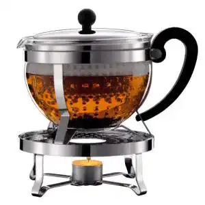 Teekannen bodum chambord set mit plastikfilter 1 3 l