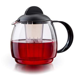 اباريق الشاي بورال 45181 ابريق شاي زجاجي شفاف 1,8 لتر