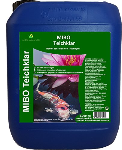 Teichklar MIBO-Aquaristik MIBO Teichklärer 5.000 ml - teichklar mibo aquaristik mibo teichklaerer 5 000 ml