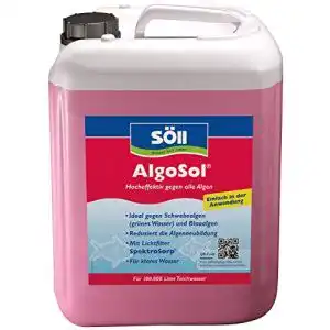 Teichklar soell 80427 algosol 5 l hocheffektive teichpflege