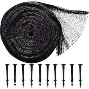 Teichnetz aofeiga 4x10 m vogelnetz vogelschutznetz engmaschig