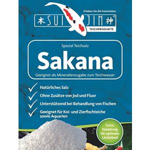 Teichsalz SUI JIN Teichprodukte SAKANA 25 kg Koiteich Salz