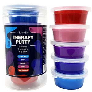 Therapy clay JFA Medical 57g, 5 different strengths