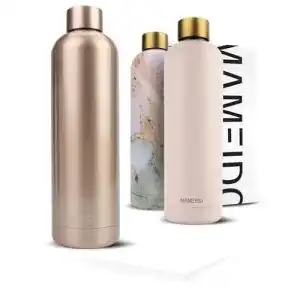 Thermoflasche mameido trinkflasche edelstahl 750ml 500ml 1l