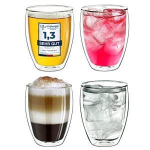 Thermal glasses Creano double-walled glasses 250ml – glass cups