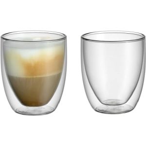 Thermal glasses WMF cult double-walled cappuccino glasses set of 2