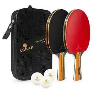 Tischtennisschlaeger set arkad tischtennisschlaeger set