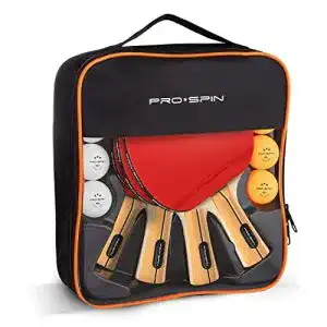 Tischtennisschlaeger set pro spin pro spin tischtennisschlaeger