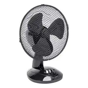 Tischventilatoren bestron mobiler tischventilator o 27cm klein
