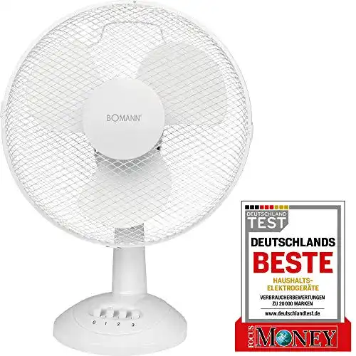 Bomann Tischventilator VL 1138 CB mit oszillierender Funktion