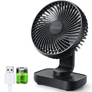Tischventilatoren ocoopa usb ventilator ultra leise 4000mah
