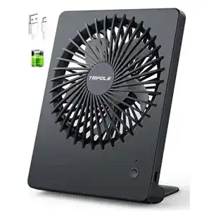 Tischventilatoren tripole tischventilator leise 2000mah ladefaehig