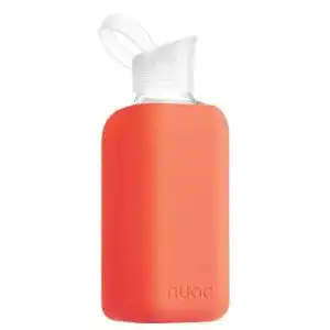 Trinkflasche glas nuoc unisex erwachsene essence orange fluor 1