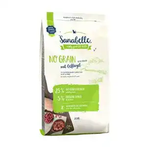 Trockenfutter katze getreidefrei sanabelle no grain mit gefluegel