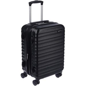 Trolley mit Rollen Amazon Basics Hartschalen – Koffer – 48,5 cm