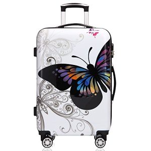 Vogn med hjul Deuba monzana® rejsekuffert hård kuffert