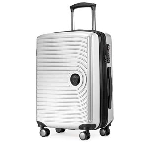 Trolley with wheels capital city suitcase middle – hand luggage