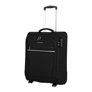 Trolley with wheels Travelite 2 wheel hand luggage suitcase with lock