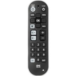 Universal remote control One for All Zapper+ Universal remote control