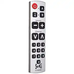 Universal fernbedienung seki grande silber